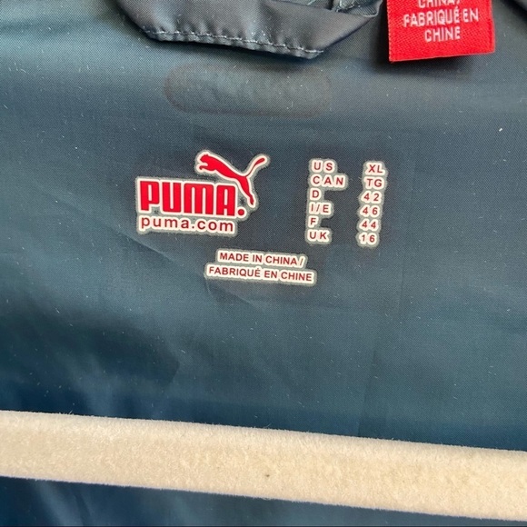 Puma Runner Windbreaker Jacket Teal - Picture 3 of 16